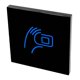thumbnail image 2 of Accesorios para lectores de tarjetas de control de acceso a puertas Suministros negros Piezas de repuesto CC86R, 2 of 7