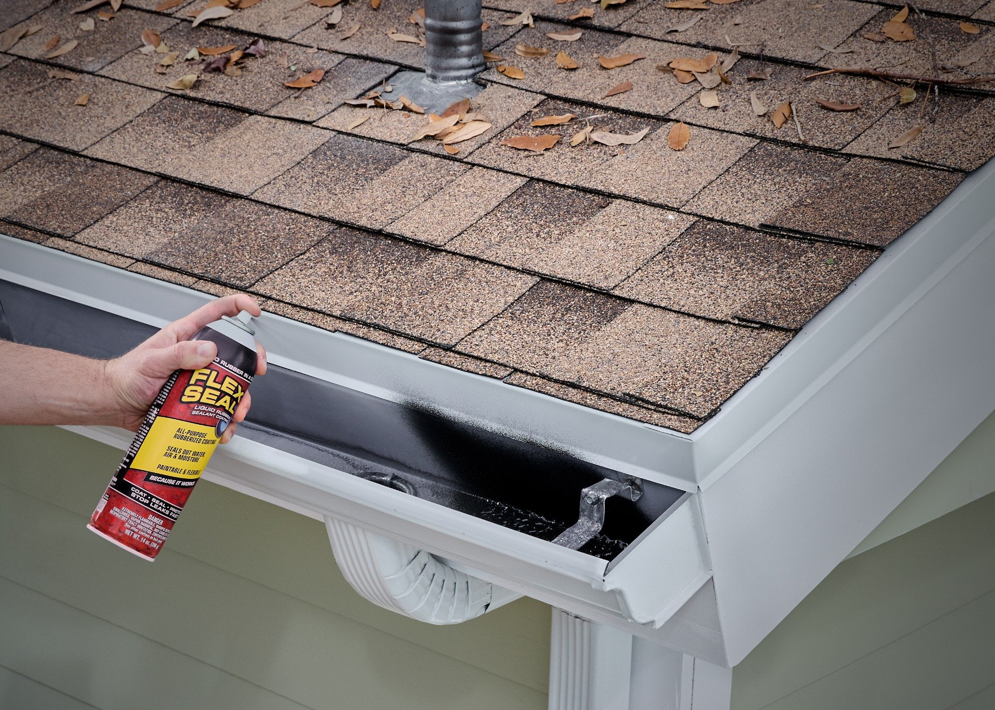 Flex Seal Aerosol Black 14 oz Rubberized Waterproof Sealant
