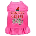 thumbnail image 2 of Mirage Pet Santa's Cutest Elf Screen Print Dog Dress Bright Pink Lg, 2 of 2