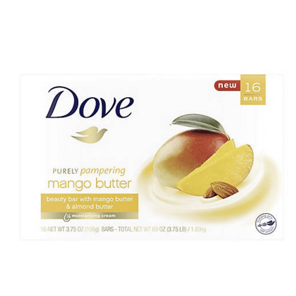 More Images Dove Mango and Almond Butter Soap Bars, 32 ct. Walmart