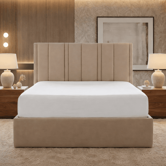 Shubozy Ultra-Soft Brushed Microfiber Queen Fitted Sheet - 15" Deep Pocket, Breathable & Cooling Bottom Sheet, Wrinkle & Fade Resistant (White) White