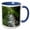 Blue/White, variant on 3drose, Forest Interior. Bwindi Impenetrable Forest. Uganda, 11oz Mug