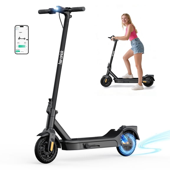 Anqdy E8 Pro Electric Scooter 500W 8.5" Foldable Scooter for Adults 20mph & 20Miles Range Commuting Scooter