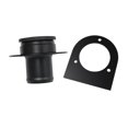thumbnail image 1 of Cuello llenado remoto del tanque combustible con tapa, pieza repuesto, accesorio universal, recto, resistente, fácil instalación 17-2530 Negro, 1 of 8