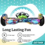 Gotrax Edge Hoverboard for Kids Adults, 6.5 Tires 6.2mph & 2.5 Miles Self Balancing Scooter, Galaxy