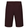 thumbnail image 3 of Little Donkey Andy 12 Inch Inseam Golf Shorts for Men Bermuda Quick Dry Elastic Waist Shorts for Hiking Travel Casual Dark Red L, 3 of 7