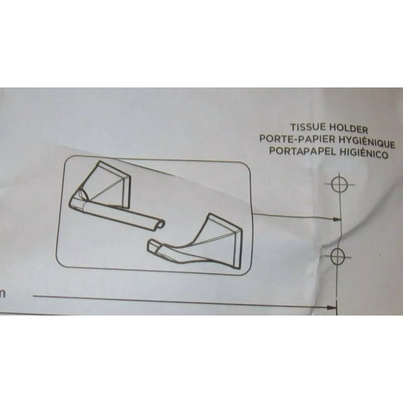 Delta Eve50-Pc Everly Double Post Pivoting Toilet Paper Holder - Polished Chrome