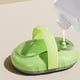 thumbnail image 4 of Cepillo de baño masajeador multifuncional con dosificación de líquidos | Cepillo exfoliante con compartimento para gel de ducha | Mango de silicona antideslizante | Eliminación profunda de queratina, 4 of 6