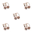 thumbnail image 3 of Minnieouse 1 par de pendientes de aro de cristal, pendientes de tuerca, regalo de joyería, cuentas de Color dorado Cuenta de color dorado 5Conjunto, 3 of 6