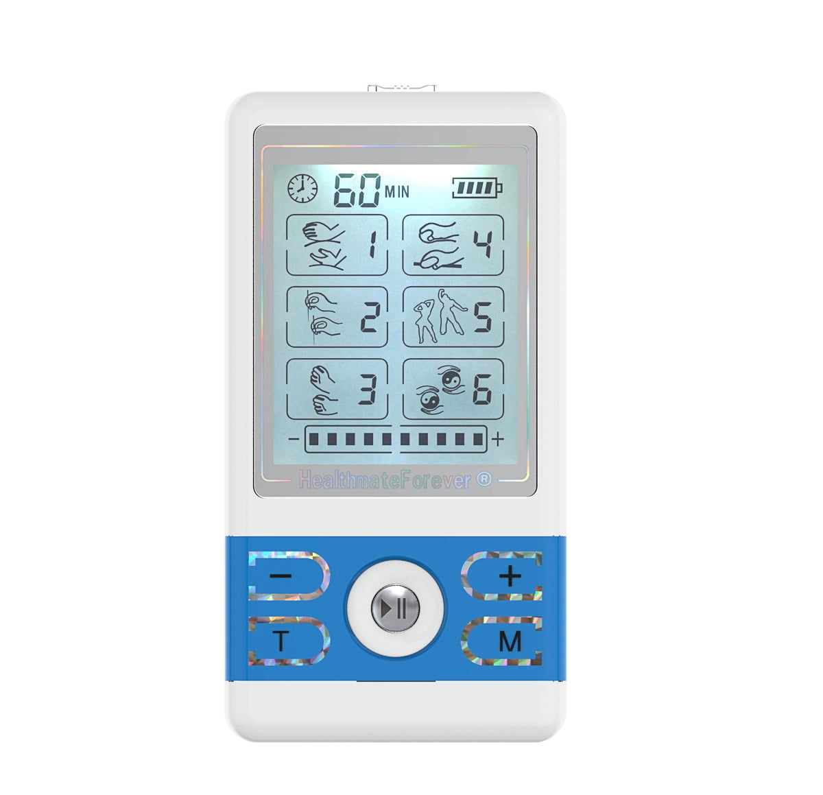 HealthmateForever BM6GL TENS Unit & Muscle Stimulator (Blue)
