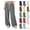 11# Dark Gray, variant on Women's Baggy Athletic Leisure Pants - Fleece Lined High Waist Wide Leg Joggers with Drawstring and Pockets, Versatile for Outdoor and Lounge Wine L