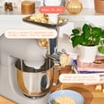 thumbnail image 3 of Beautiful by Drew Barrymore Food Grinder Stand Mixer Attachment with 3 Stainless Steel Grinding Plates, 3 of 9