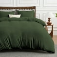 thumbnail image 1 of Gogreen Housse de Couette Simple de Luxe, Microfibre Douce et Respirante 3 Pcs Ensembles de Literie Simple, Housse de Couette Simple Confortable, avec Fermeture Éclair, 1 of 1