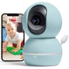 Geeni 1080p Wi-Fi Video Baby Monitor with Motion Detection and Two-Way Audio, Pastel Blue