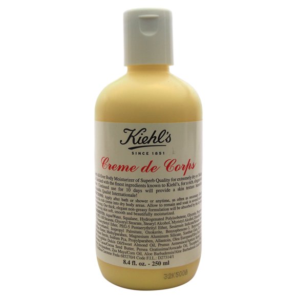 Creme de Corps by Kiehls for Unisex - 8.4 oz Body Cream