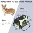 thumbnail image 2 of St. Patrick's Day Fabric 900D Oxford Cloth Pet Carrier Bag with Sherpa Base and Nylon Webbing,Dog Travel Carrier for Small to Medium Dogs, 2 of 7
