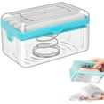 thumbnail image 1 of Soap Dish with Drain Multifunctional Soap Dish Soap Cleaning Storage Foaming Box for Home Bathroom Kitchen Keep Soap Dry& Easy to Clean, 1 of 5