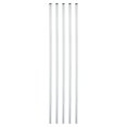 thumbnail image 1 of Unique Bargains Écrou d'Accouplement Rond M4x0,7 Mm 230mm Fileté Connecteur Tige Tige Tube 5 Pack, 1 of 4