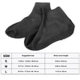 thumbnail image 1 of unbranded 1Par Cubrezapatos Impermeables Reutilizables Negros Para Camping Y, 1 of 5