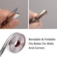 thumbnail image 2 of BE-TOOL Self-Adhesive Inside & Outside Wall Corner Molding Trim Edging Strip for Door Doorway Floor Carpet Wall Gold/Sliver/Black, 2 of 8