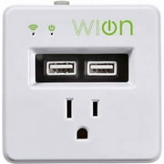 WiOn 50055 Smart Outlet, No Hub Required