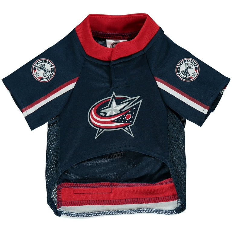 Blue jackets sales dog jersey