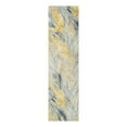 thumbnail image 2 of Unique Loom Outdoor Botanical Collection Area Rug - Winnow (2' 7" x 10' Runner Gray Ivory Yellow), 2 of 11