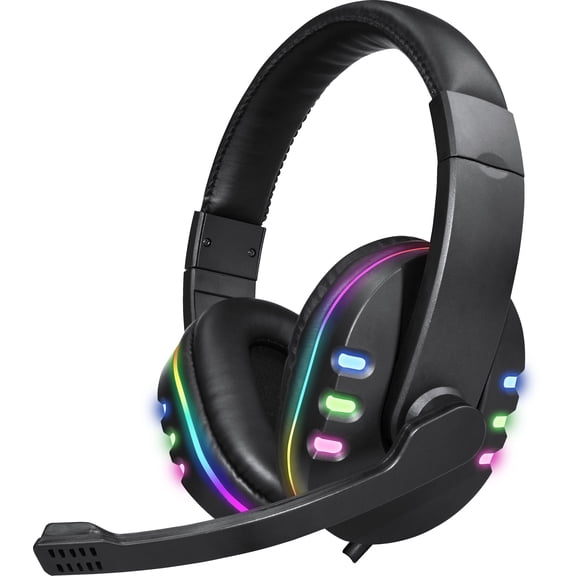 Light Up Gaming Headset with Mic