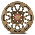 thumbnail image 2 of Set of 17" Matte Bronze Pro Style Wheels for Toyota Tacoma, 4Runner, FJ Cruiser (17x8, 0mm Offset), 2 of 6