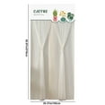 thumbnail image 3 of SDNall Rideaux pour Portes, Rideaux à Double Couche, Rideau de Porte en Dentelle à Double Couche avec Doublure - Installation Sans Perçage, Bloque-Soleil, 3 of 9