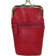 thumbnail image 3 of Buxton  Leather Framed Cigarette Case Wallet with Floral Emboss (Women), 3 of 4