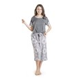 thumbnail image 6 of INK+IVY Short Sleeve Scoop Neck Breathable Pajamas (Women's) 2 Piece Set, 6 of 6