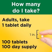 Nature Made Vitamin B6 100 mg Tablets, B6 Vitamins for Energy Metabolism Support, 100 Count