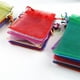 thumbnail image 5 of 100pcs/lot Colorful Organza Bags 10x12cm/10x15cm/13x18cm Jewelry Packaging Bags Wedding Gift Storage Drawstring Pouches, 5 of 7
