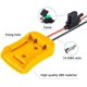 thumbnail image 4 of Adecuado para herramientas eléctricas Dewalt, batería de litio con fusible, conector eléctrico para coche de juguete DIY Sailing Electrónica, 4 of 5