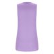 thumbnail image 3 of Camisetas sin mangas para las mujeres 2024 Chaleco de verano Suelto plisado Cuello cuadrado Top sin mangas Dobladillo curvo Suelto Top de mujer de tamaño (Pink, S), 3 of 5