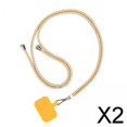 thumbnail image 1 of Cordón para teléfono inteligente,Cordón para teléfono celular Correa para teléfono desmontable,Correa universal para el cuello con soporte para cordón para teléfono,Funda de 2 piezas, 1 of 8