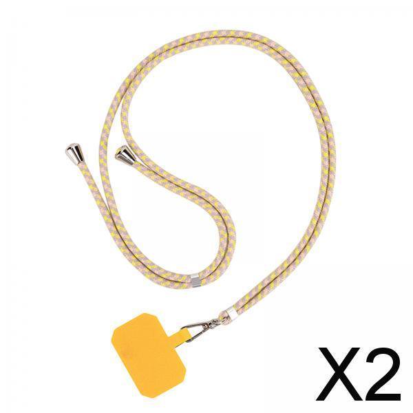Cordón para teléfono inteligente,Cordón para teléfono celular Correa para teléfono desmontable,Correa universal para el cuello con soporte para cordón para teléfono,Funda de 2 piezas