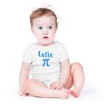thumbnail image 2 of Cutie Pie - Math Parody Pi Symbol - Cute Geek Outfit - Cute One-Piece Infant Baby Bodysuit, 2 of 4