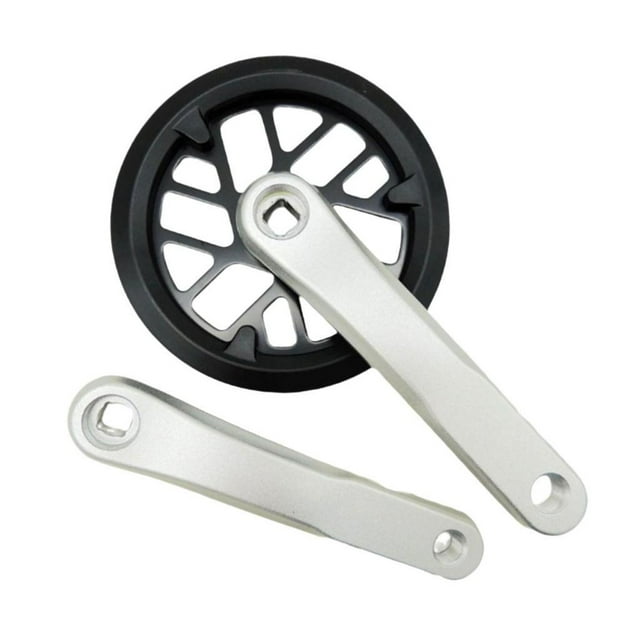 Juego de bielas para bicicleta, juego de bielas cónicas cuadradas, plato de 32 dientes, fácil instalación, 14 cm