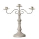 thumbnail image 4 of Candelabro con Brazos Candelabro de Metal Portavelas para Boda, Sala de Estar, Mesa de Comedor, Dormitorio, Decoración Del Hogar 3 brazos blanco, 4 of 9