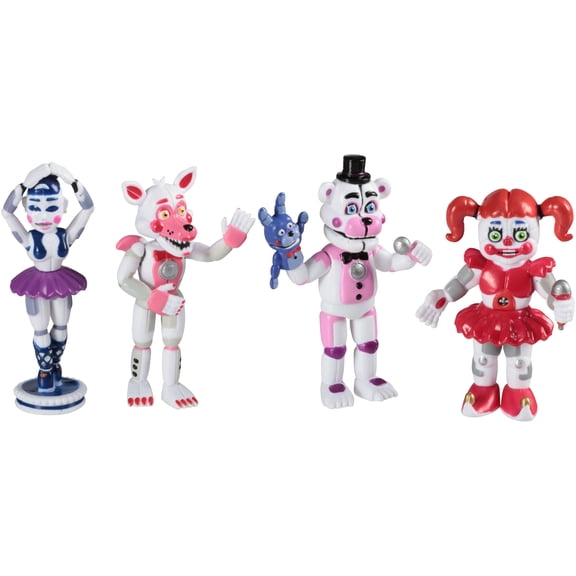 Funko 2" Action Figure: Five Nights at Freddy's - Sister Location 4 Pack Set 1