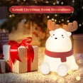 thumbnail image 4 of XIHAMA Reindeer Silicone Night Light for Kids, Cute Christmas Gift, Warm Yellow LED Light, Soft Touch, USB Rechargeable, 4 of 7