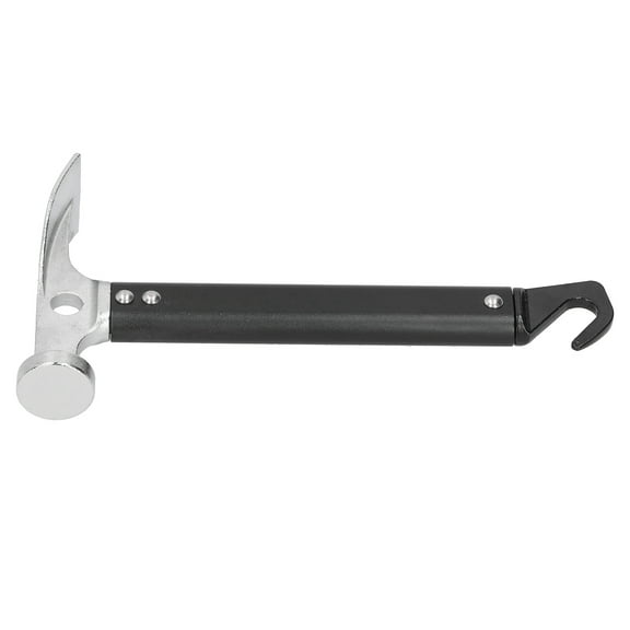 OTVIAP Portable Hammer,Camping Mallet Tent Stake Peg Puller Hammer Remover Aluminum Alloy Mini Portable Outdoor Tool,Outdoor Tool