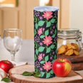 thumbnail image 2 of Pioneer Flower Floral Print Pattern 20oz Skinny Tumbler with Straw & Lid, Double Wall Vacuum Insulated Cup, Leak-Proof, Cup Holder Friendly, Hot 6H Cold 12H, 2 of 6