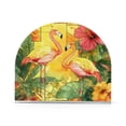 thumbnail image 2 of WOBOGO Watercolor Flamingo Clear Acrylic Napkin Holder Kitchen Tissue Face Towel Cocktail Rack Bar Restaurant Dinner Paper Dispenser, 2 of 9