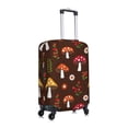 thumbnail image 3 of Xecao Woodland Mushroom with Flowers and Berries print Elastic Luggage Cover, with double-sided print , is perfect for travel, business, and daily use, 3 of 9
