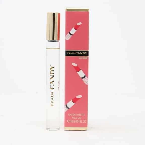 Prada Candy Gloss Eau De Toilette Rollerball For Women 10ml