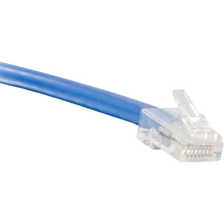 UPC: 0762047554013 | ENET Cat6 Blue 2 Foot Non-Booted (No Boot) (UTP) High-Quality Network Patch Cable RJ45 to RJ45 – 2Ft