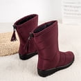 thumbnail image 4 of Ablanczoom Snow Boots for Womens: Warm Fur No-slip Winter Woman Ankle Booties, 4 of 6